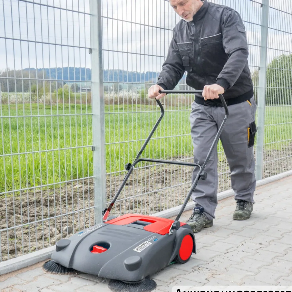 GERMANIA® Handkehrmaschine KM70 70 cm 14 Liter