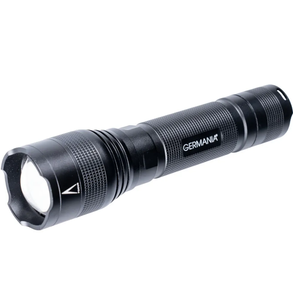 GERMANIA® LED-Stabtaschenlampe aus Aluminium mit 1500 Lumen