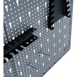 GERMANIA® Lochwand 3-teilig mit Hakensortiment aus Stahlblech