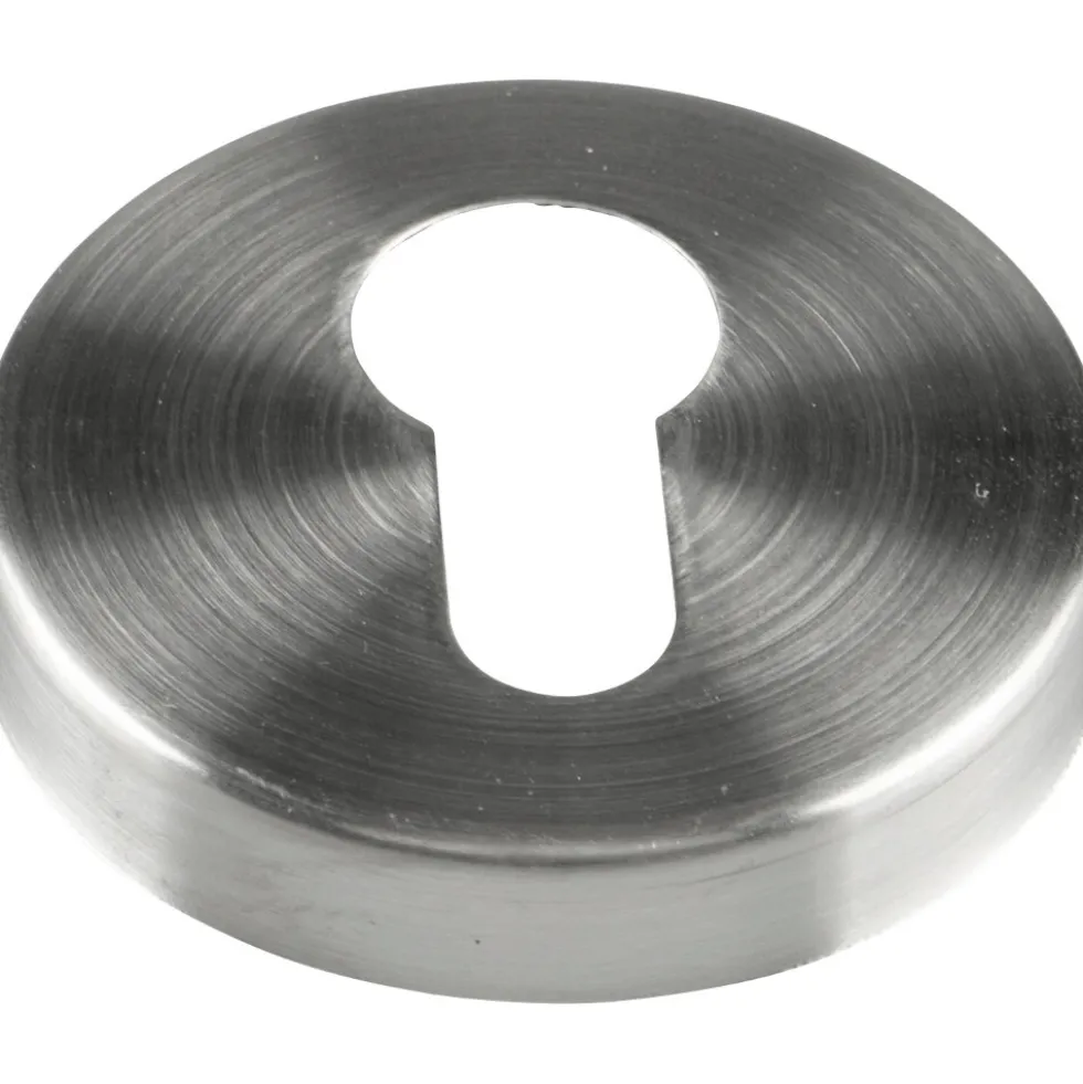 GERMANIA® Profilzylinder-Rosetten 54 mm, 2 Stück, aus Edelstahl