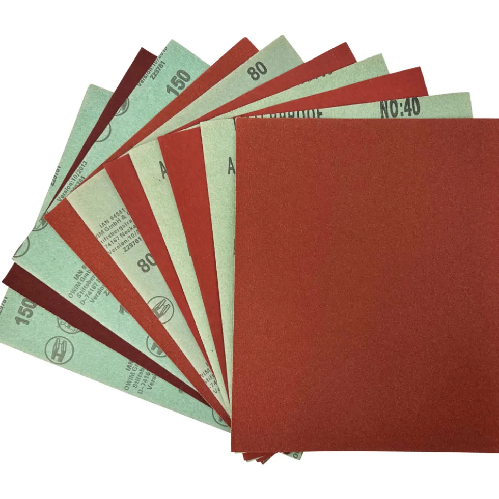 GERMANIA® Schleifpapier-Set 10-teilig, Trocken