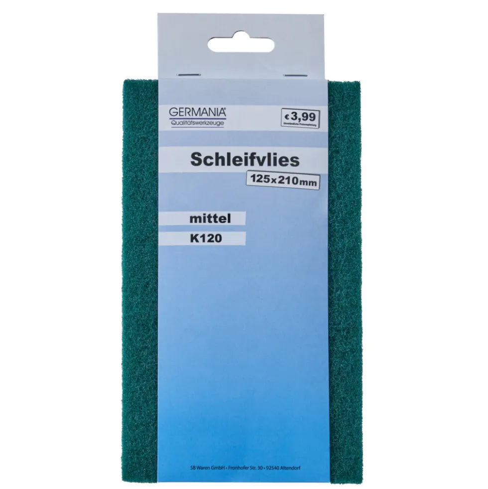GERMANIA® Schleifvlies K120 mittel 125 x 210 mm