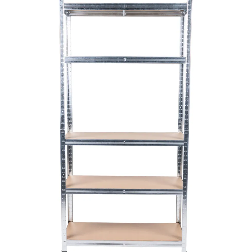 GERMANIA® Schwerlastregal steckbar Stahl für 875 kg mit MDF-Böden