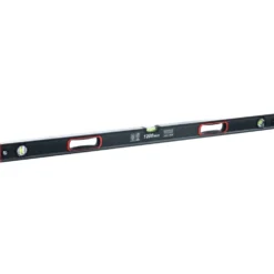 GERMANIA® Wasserwaage schwarz 120 cm Aluminium