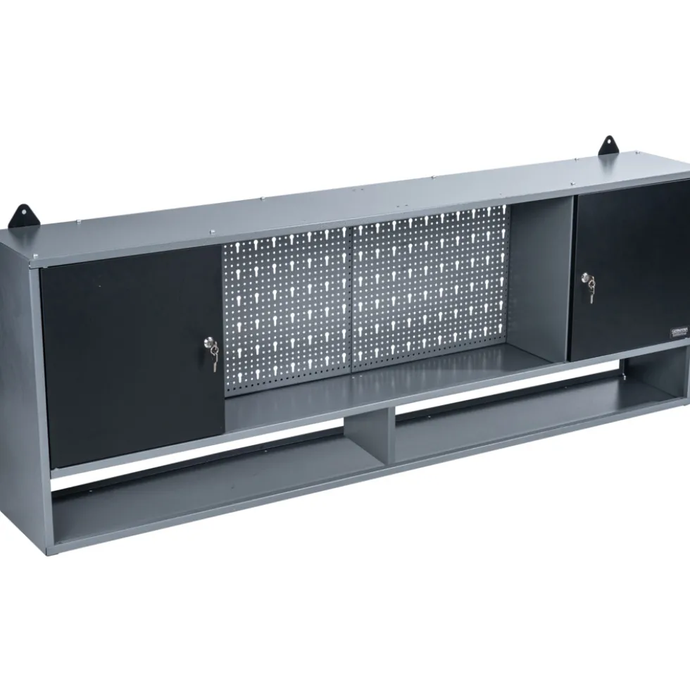 GERMANIA® Werkstattschrank 4-teilig zur Wandmontage