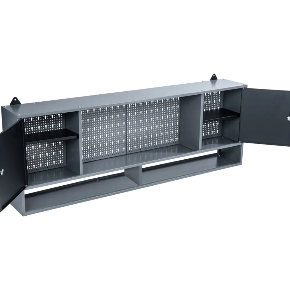 GERMANIA® Werkstattschrank 4-teilig zur Wandmontage