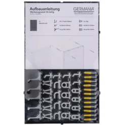 GERMANIA® Werkzeugwand-Set 30-teilig