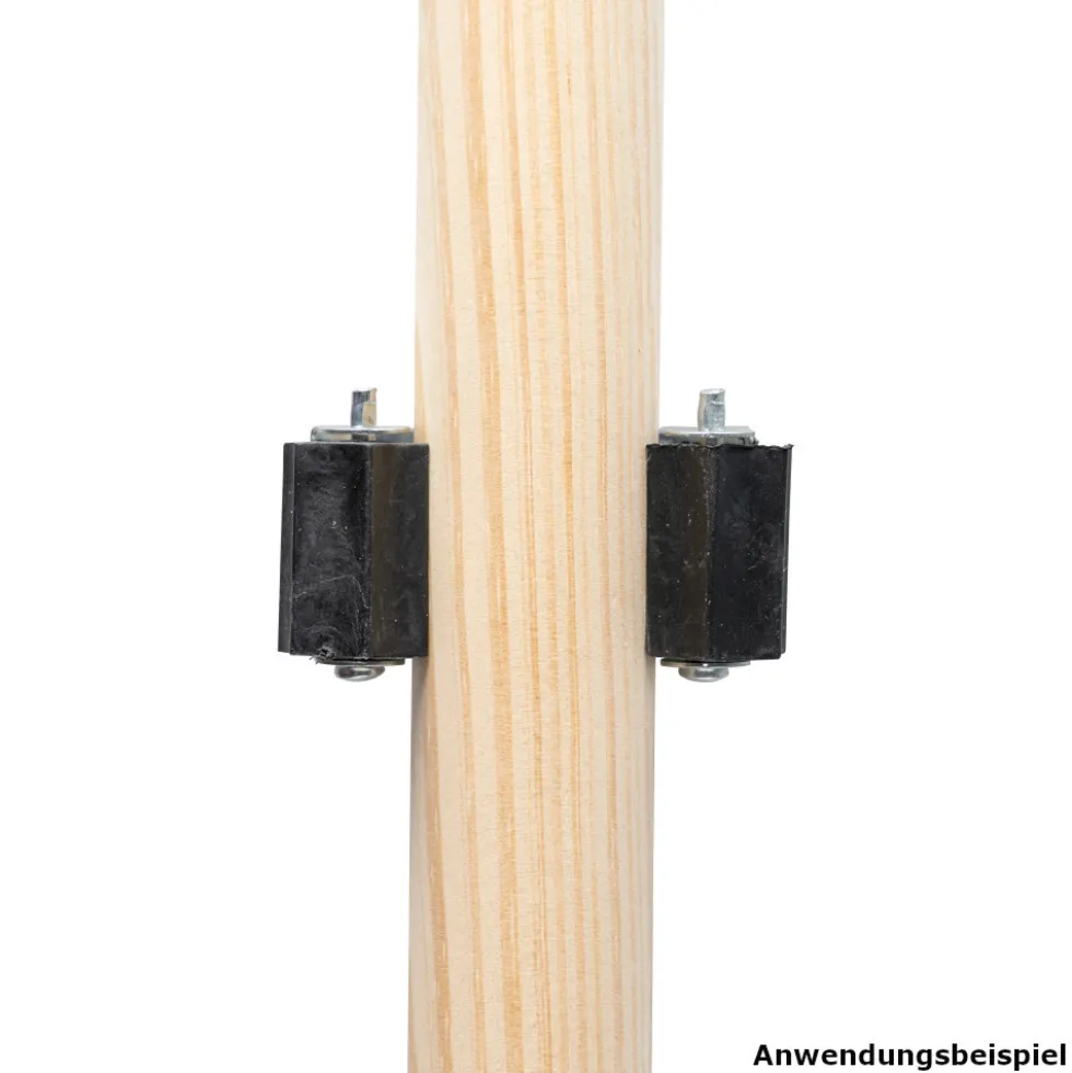 Gerätehalter-Set 4 Stück aus verzinktem Blech