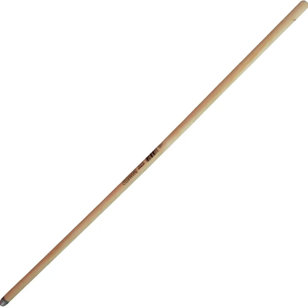 Gerätestiel 120 cm aus Holz mit Gewinde