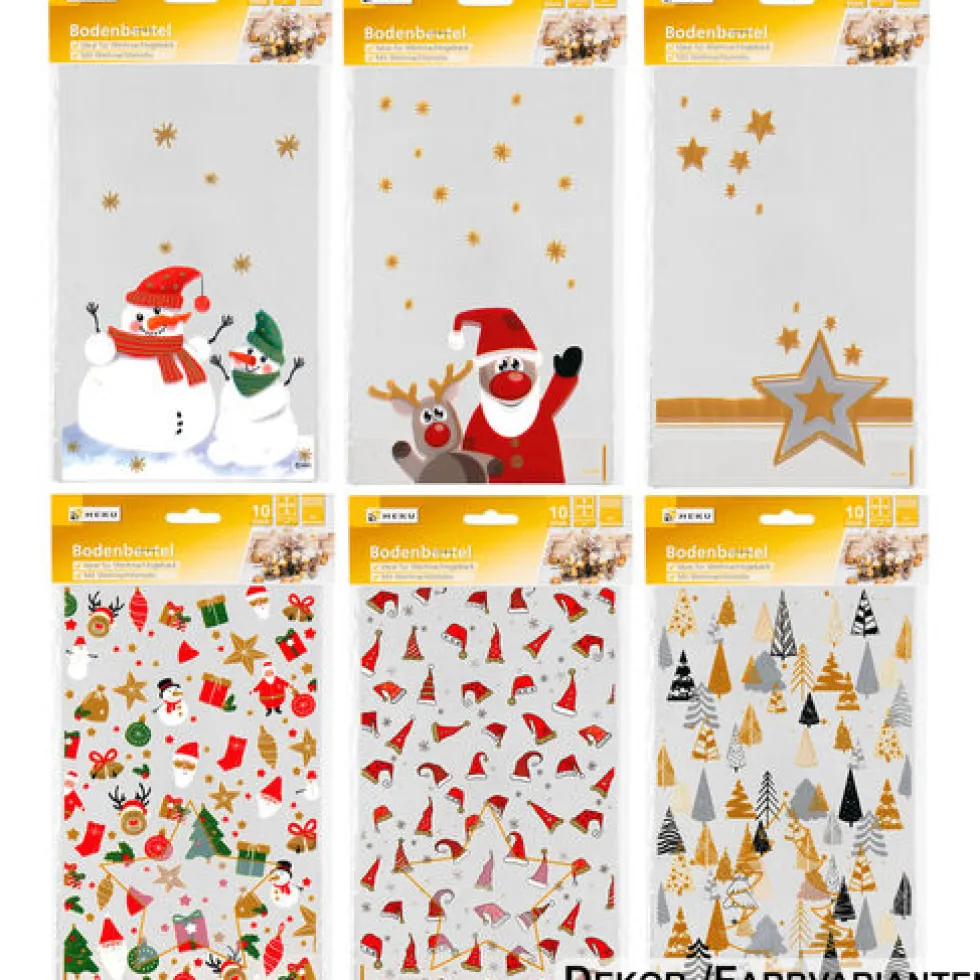Geschenkanhänger Weihnachten, 8 Stück sortiert