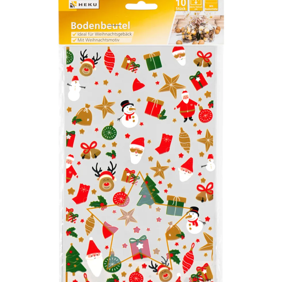 Geschenkanhänger Weihnachten, 8 Stück sortiert