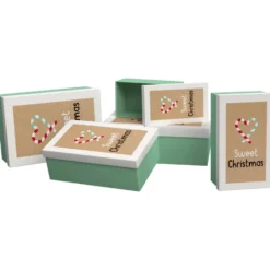 Geschenkboxen-Set Trend 5-teilig