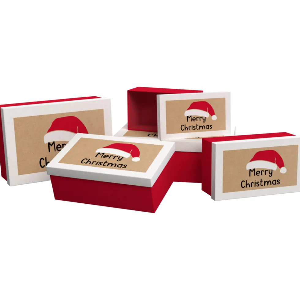 Geschenkboxen-Set Trend 5-teilig