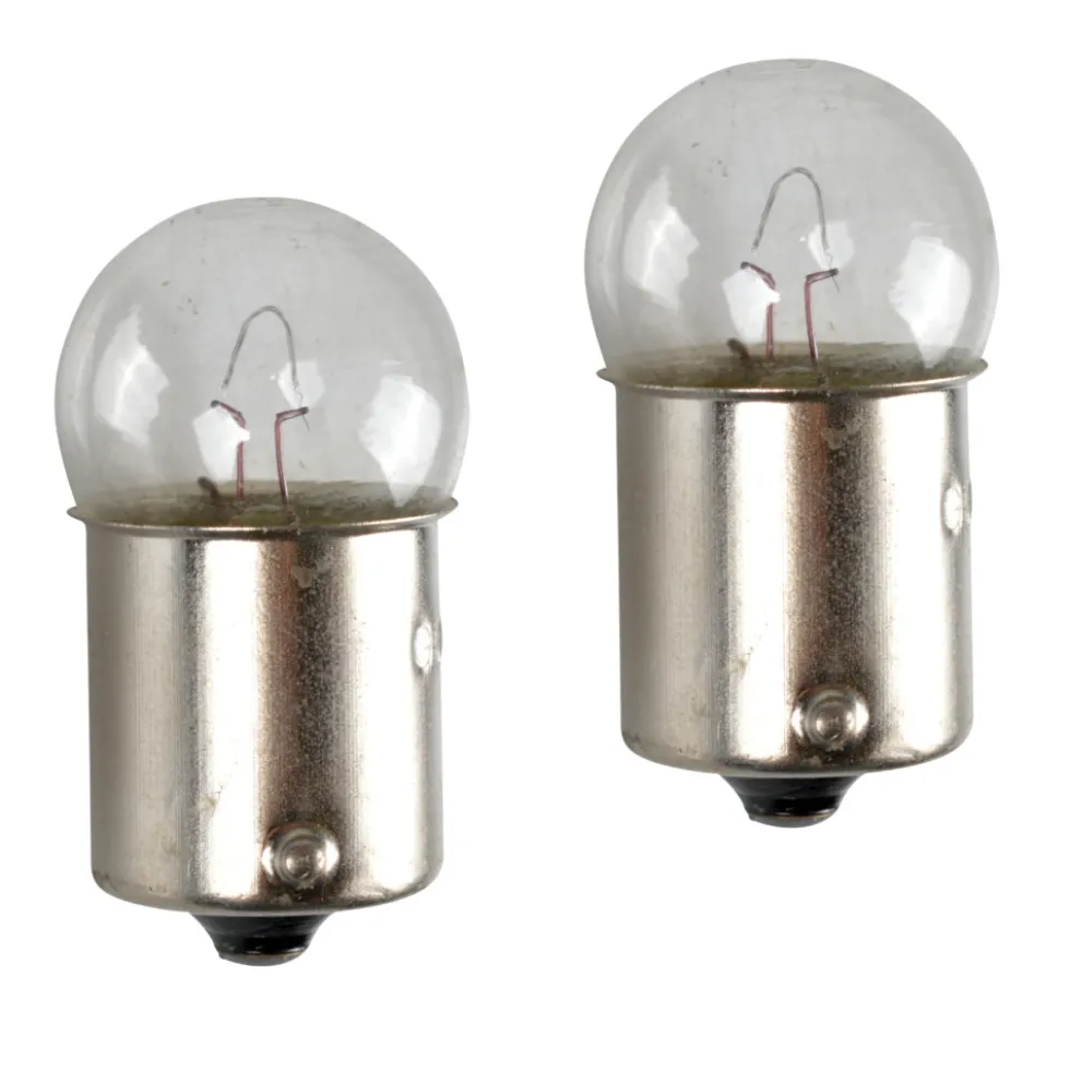 Glühlampen Set 2 Stück 12V 5W BA15S