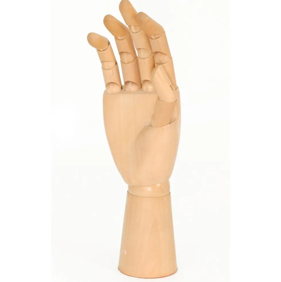 Gliederhand aus Holz 30 cm