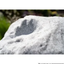 GreenLife Dekor-Regenspeicher ''Hinkelstein'' 230 Liter, granitgrau