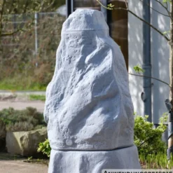 GreenLife Dekor-Regenspeicher ''Hinkelstein'' 230 Liter, granitgrau