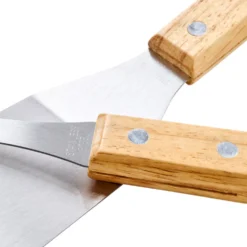 Grillbesteck im 3er Set mit hochwertigen Holzgriffen