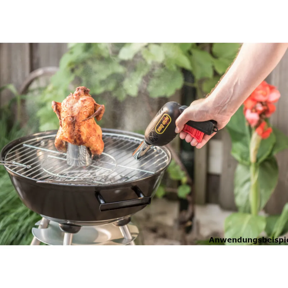 Grillgebläse BBQ Collection aus Kunststoff in Schwarzrot