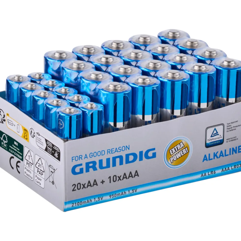 Grundig Batterien-Multipack 30 Stück