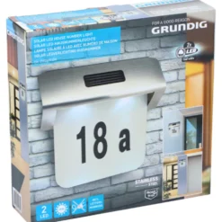 Grundig Solar-LED Hausnummerleuchte
