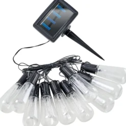 Grundig Solar-Lichterkette mit 10 LEDs