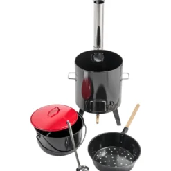 Gulaschkanone inkl. Maronenpfanne