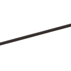 Gummiseil schwarz Ø 4 mm mit Polyester umflochten, Meterware