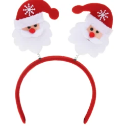Haarreif aus Filz mit Weihnachtsmotiv