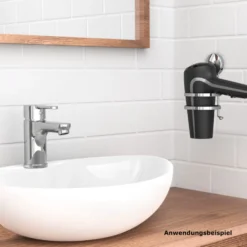 Haartrockner-Halter 110 x 100 x 150 mm