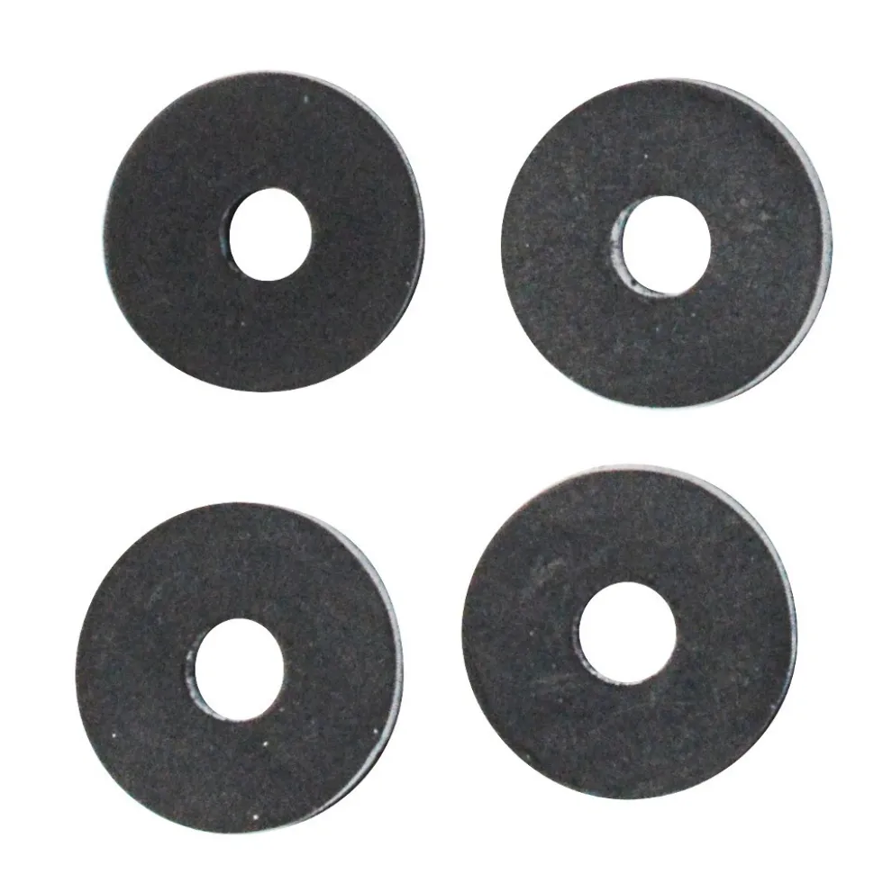 Hahn-Dichtscheiben 2er Pack mit Loch für Oberteile 17 mm Ø