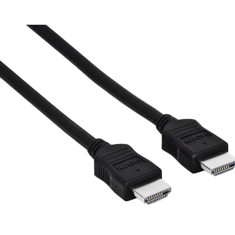 hama® High Speed HDMI™-Kabel, 1,25 m, mit Ethernet, grau