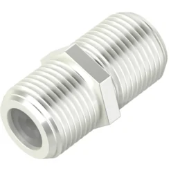 hama® SAT-Adapter, F-Kupplung - F-Kupplung, gerade, Metall
