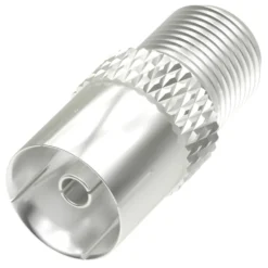hama® SAT-Adapter, F-Kupplung - Koax-Stecker