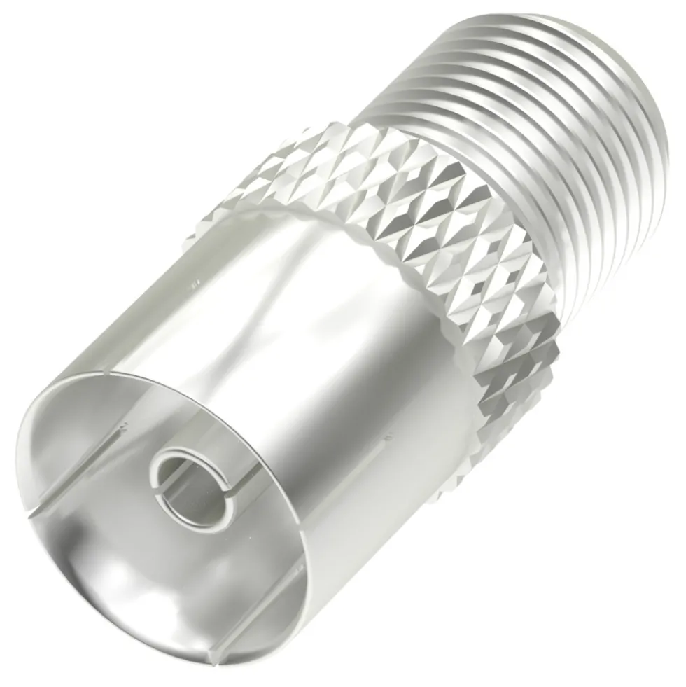 hama® SAT-Adapter, F-Kupplung - Koax-Stecker
