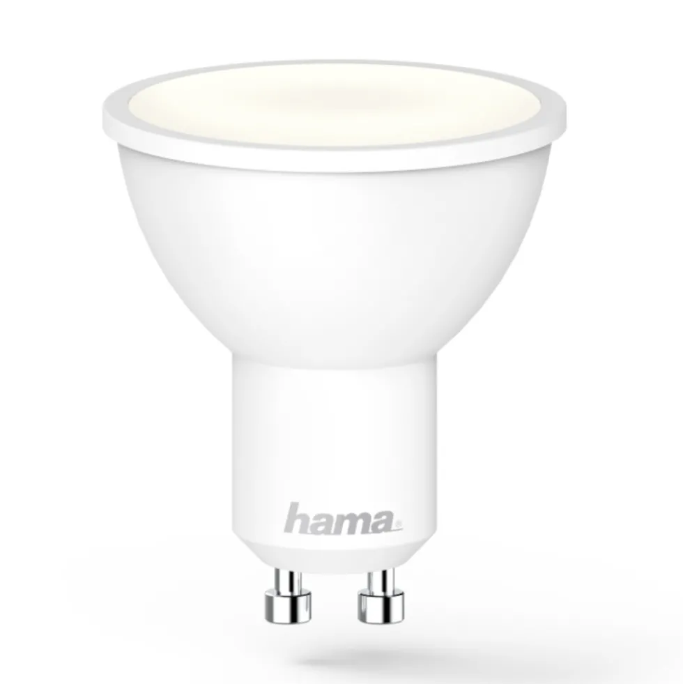 hama® WLAN-LED-Reflektor Lampe warmweiß 5,5 W mit GU.10-Sockel