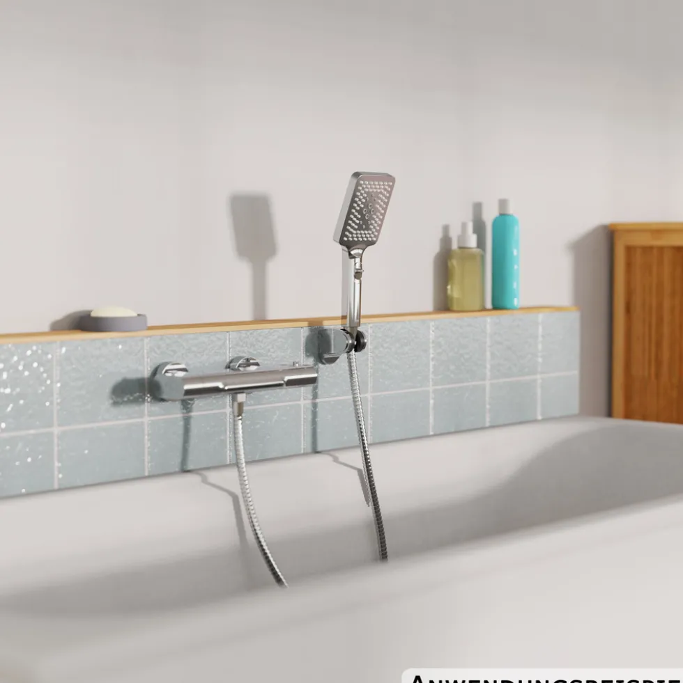 Handbrause Sommerregen Chrom-Optik