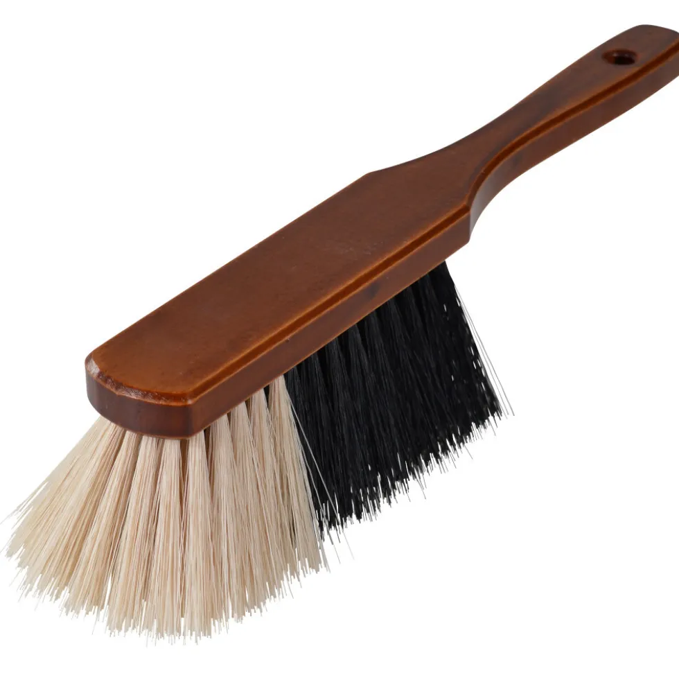 Handfeger 31 cm Holz teak Polymex