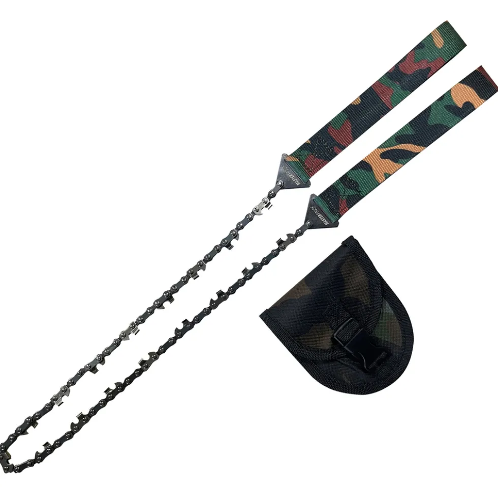 Hand Kettensäge "maxi" 65 cm aus Stahl und Transporttasche