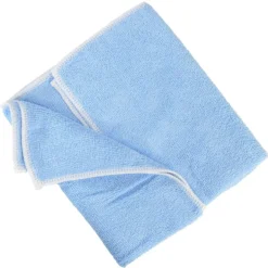 Haushaltstuch 40 x 40 cm waschbar aus Polyester in Blau