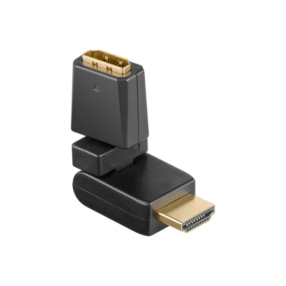 HDMI Adapter abwinkelbar HDMI Buchse/HDMI Stecker