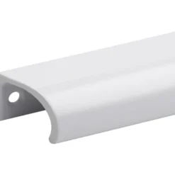 Hebetürgriff 70 mm Aluminium weiß
