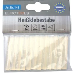 Heißklebesticks transparent 12 Stück