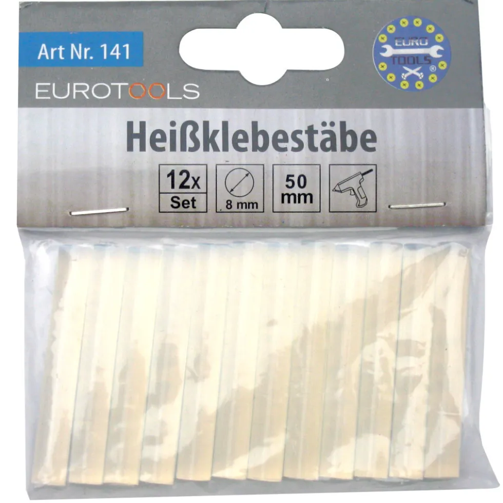 Heißklebesticks transparent 12 Stück