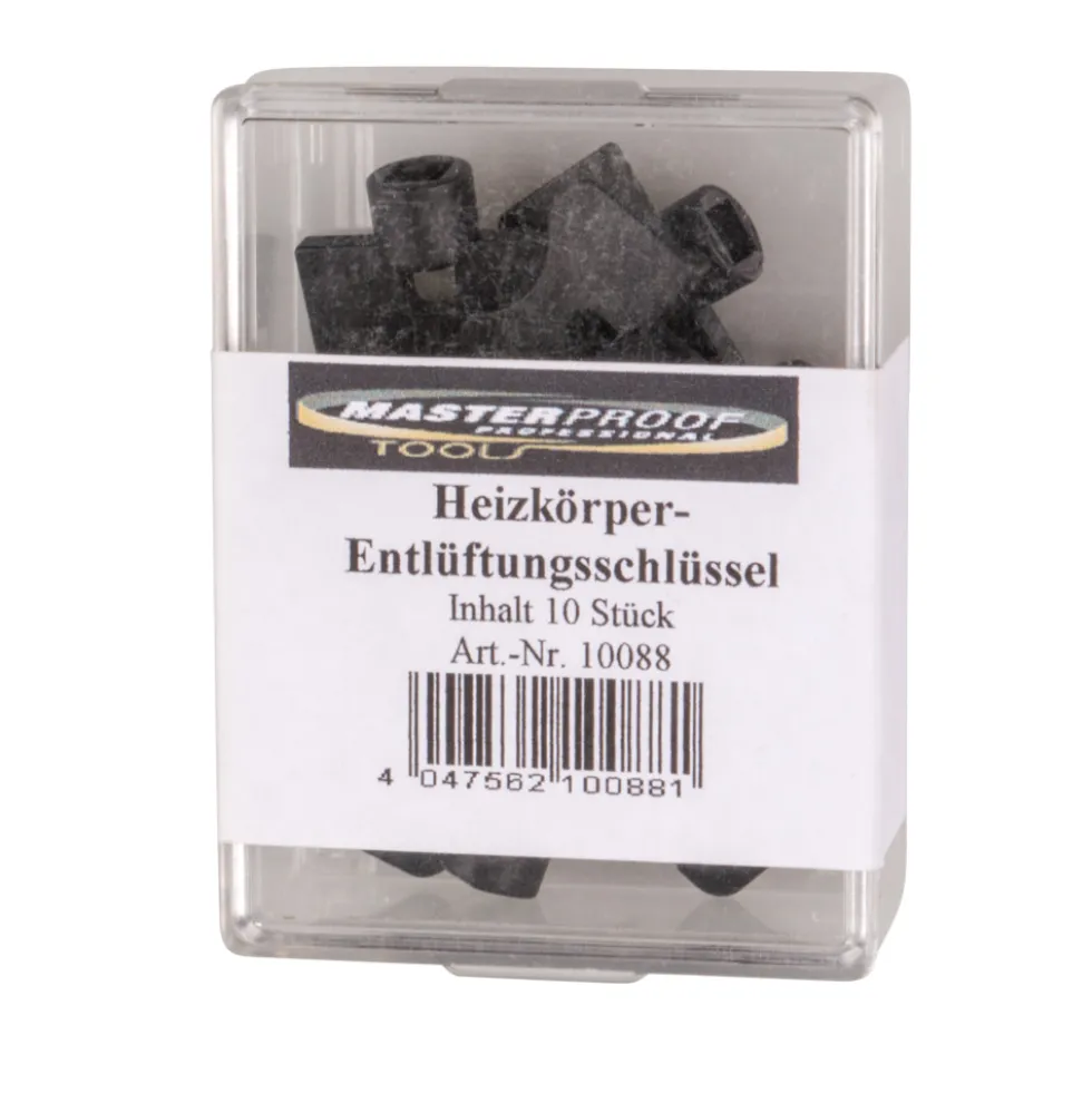 Heizkörper-Entlüftungsschlüssel 10 Stück