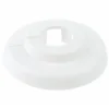 Heizungs-Rosette PVC weiß 22 x 10 mm