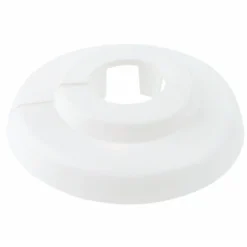 Heizungs-Rosette PVC weiß 22 x 10 mm