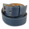 Herren Gürtel Länge 115-135 cm in Blau