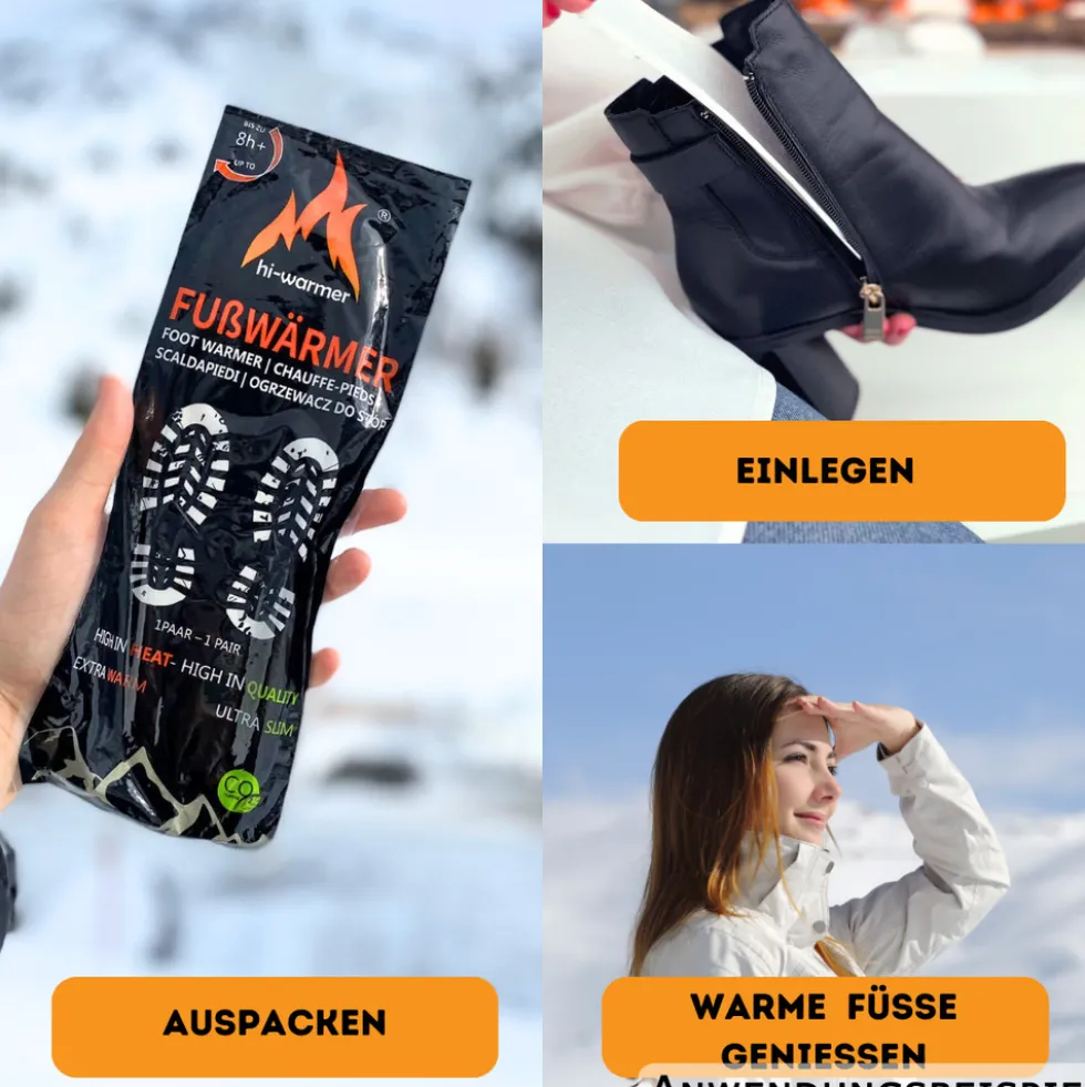 hi-warmer® Fußwärmer, 1 Paar