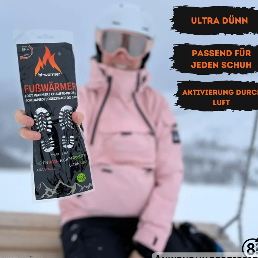 hi-warmer® Fußwärmer, 1 Paar